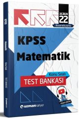 SÜPER FİYAT Uzman Kariyer 2022 KPSS Matematik Test Bankası Yaprak Test Uzman Kariyer Yayınları