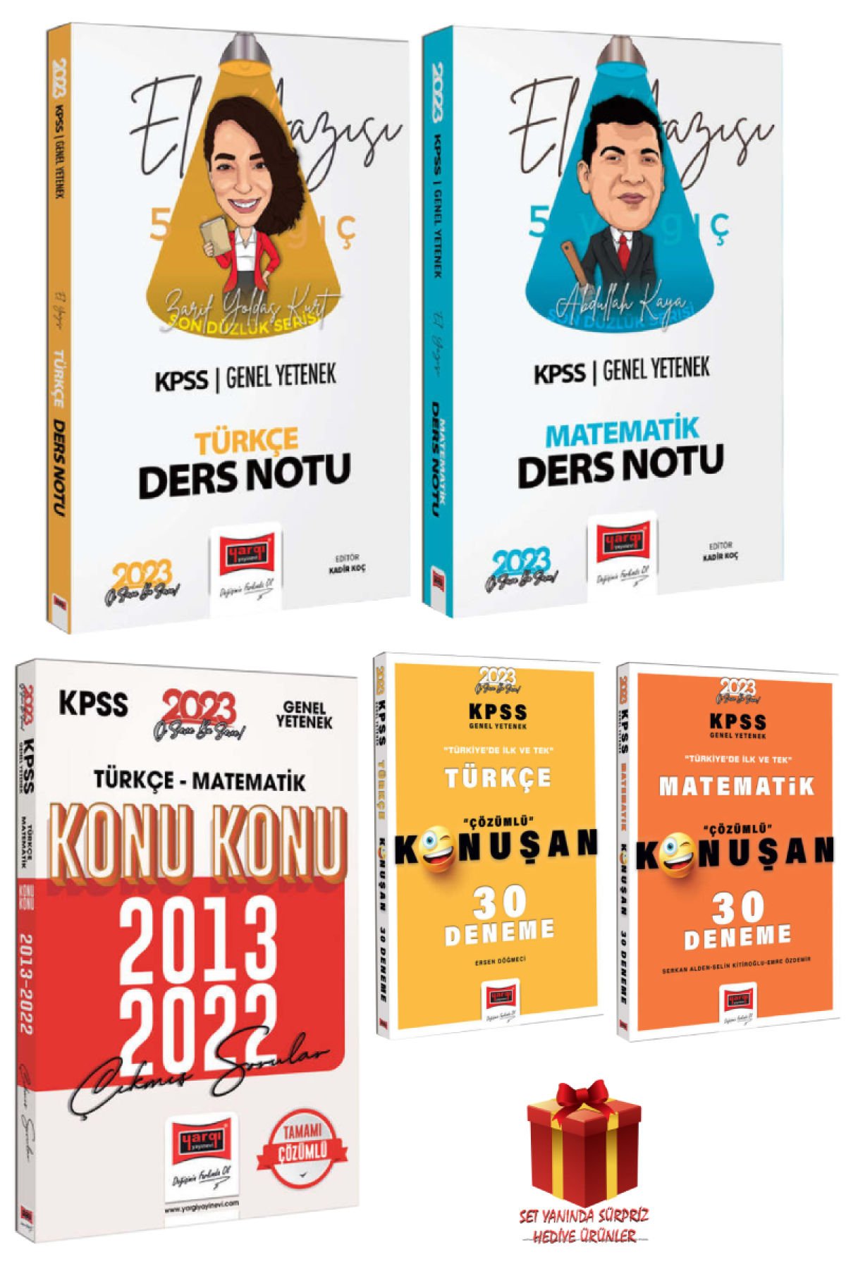 Yargı KPSS Türkçe Ders Notu+Matematik Ders Notu+Türkçe+Mat Çıkmış Sorular+Türkçe 30D+Matematik 30D