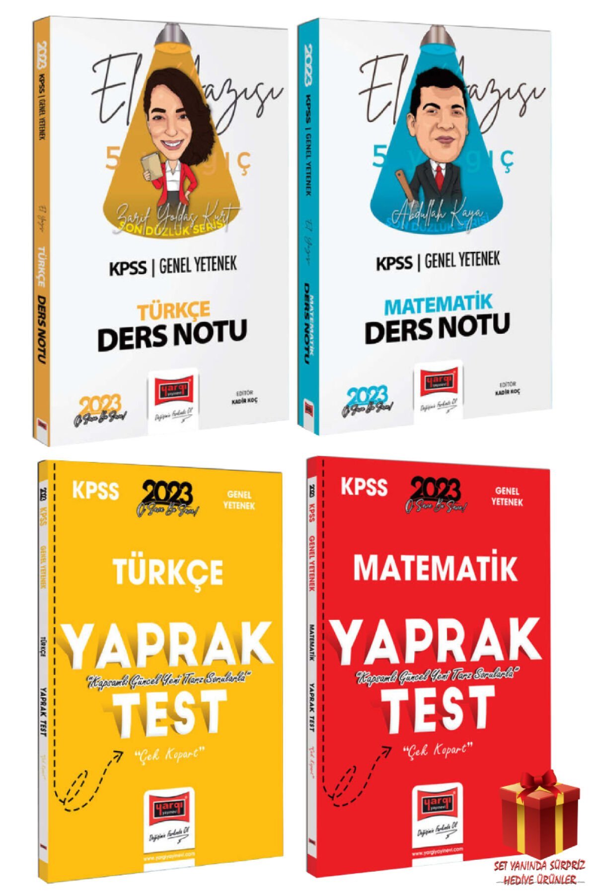 Yargı KPSS Türkçe Ders Notu+Matematik Ders Notu+Türkçe Taprak Test+Matematik Yaprak Test+Hediye