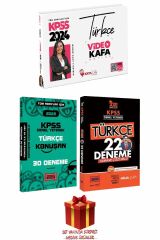 2024 Hoca Kafası KPSS Türkçe Notlar+Yargı Türkçe 30 Deneme+Türkçe 22 Deneme+Hediye