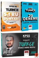 2025 Yediiklim KPSS Türkçe Soru Dünyası+Yargı Türkçe Deneme+Türkçe Video Ders Notu+Hediye