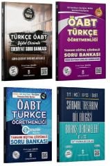 Türkçe ÖABTDEYİZ ÖABT Türkçe Soru + Deneme 4 lü Set - Enes Kaan Şahin Türkçe ÖABTDEYİZ