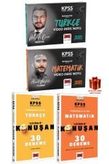 Yargı KPSS Türkçe Video Ders Notu+Matematik Video Ders Notu+Türkçe 30 Deneme+Mat 30 Deneme+Hediye