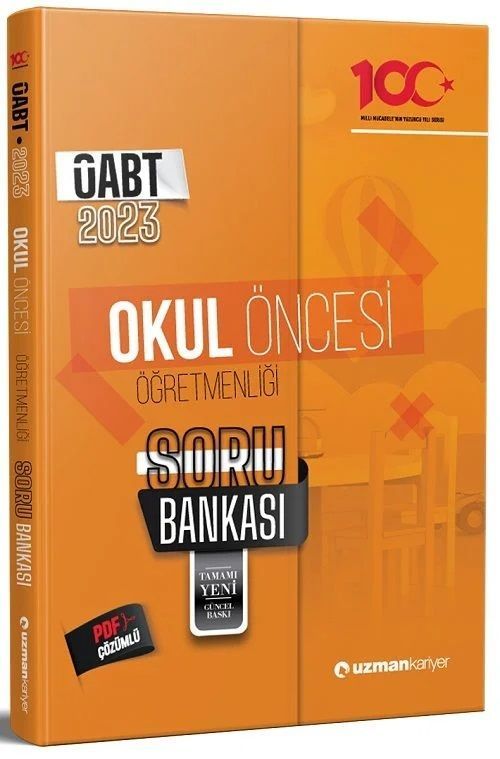 SÜPER FİYAT Uzman Kariyer 2023 ÖABT Okul Öncesi Öğretmenliği Soru Bankası Çözümlü Uzman Kariyer Yayınları