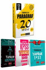 2023 Pegem Paragraf Deneme+Yargı Türkçe SB(Hedef)+Panem Türkçe Deneme+Yargı Türkçe Yaprak Hediye