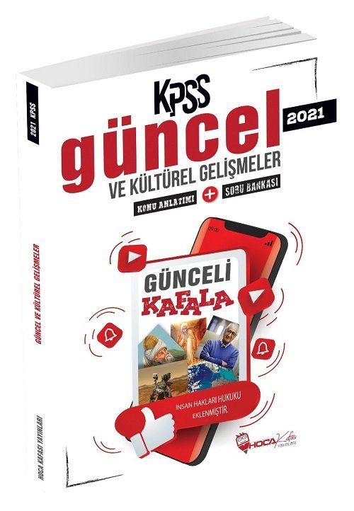 Hoca Kafası 2021 KPSS Güncel Bilgiler ve Kültürel Gelişmeler Günceli Kafala Konu Anlatımlı Soru Bankası Hoca Kafası Yayınları