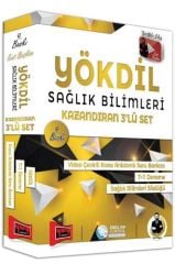 Yargı YÖKDİL Sağlık Bilimleri Kazandıran 3 lü Set Fuat Başkan Yargı Yayınları