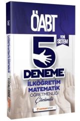 SÜPER FİYAT Uzman Kariyer ÖABT İlköğretim Matematik Yeni Sistem 5 Deneme Çözümlü Uzman Kariyer Yayınları