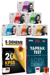 2025 Yargı Eğitim Bilimleri Video Ders Notları+Eğitim Bilimleri Deneme+Eğitim Yaprak Test+Hediye