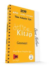 Yargı 2018 KPSS Tüm Adaylar Defter Kitap Geometri Ders Notları Yargı Yayınları