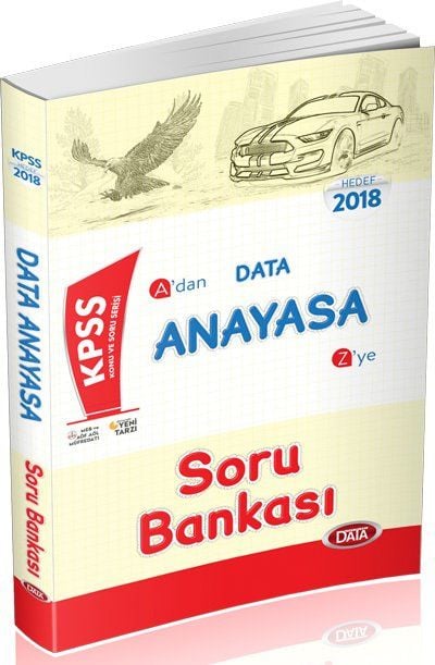 Data 2018 KPSS Anayasa Soru Bankası Data Yayınları