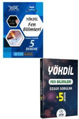 Pegem YÖKDİL Fen Bilimleri 5 Deneme + Akın Dil Fen Özgün 5 Deneme