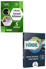 Pegem YÖKDİL Sosyal Bilimler 5 Deneme + Akın Dil Sosyal Özgün 5 Deneme