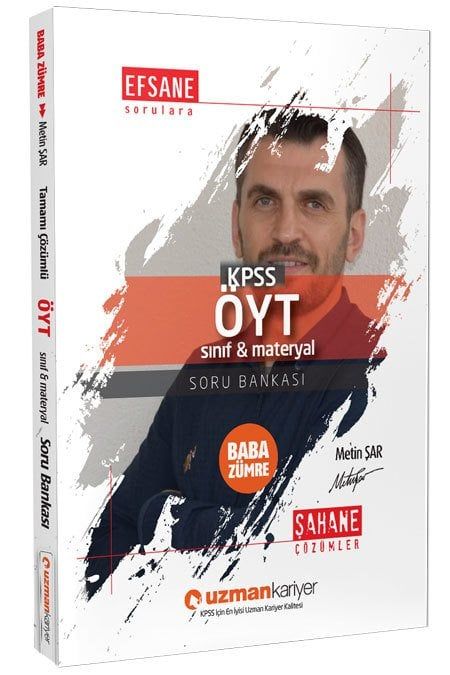 SÜPER FİYAT Uzman Kariyer KPSS ÖYT-Sınıf-Materyal Baba Zümre Soru Bankası Çözümlü Uzman Kariyer Yayınları