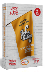 Yediiklim 2018 KPSS Eğitim Bilimleri Tek Kitap Konu Anlatımlı Yediiklim Yayınları