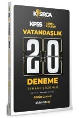 Kpss Vatandaşlık Tamamı Çözümlü 20 Deneme Özgür Özkınık