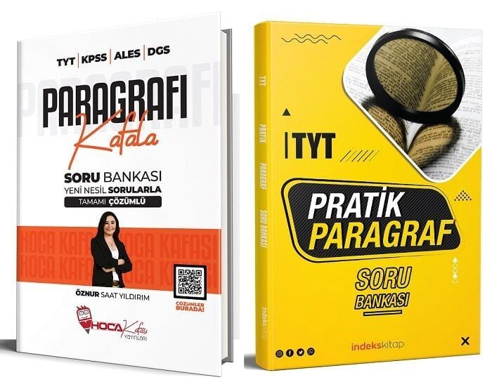 Hoca Kafası + İndeks TYT Paragrafı Kafala Paragraf Soru 2 li Set - Öznur Saat Yıldırım Hoca Kafası + İndeks Kitap Yayınları