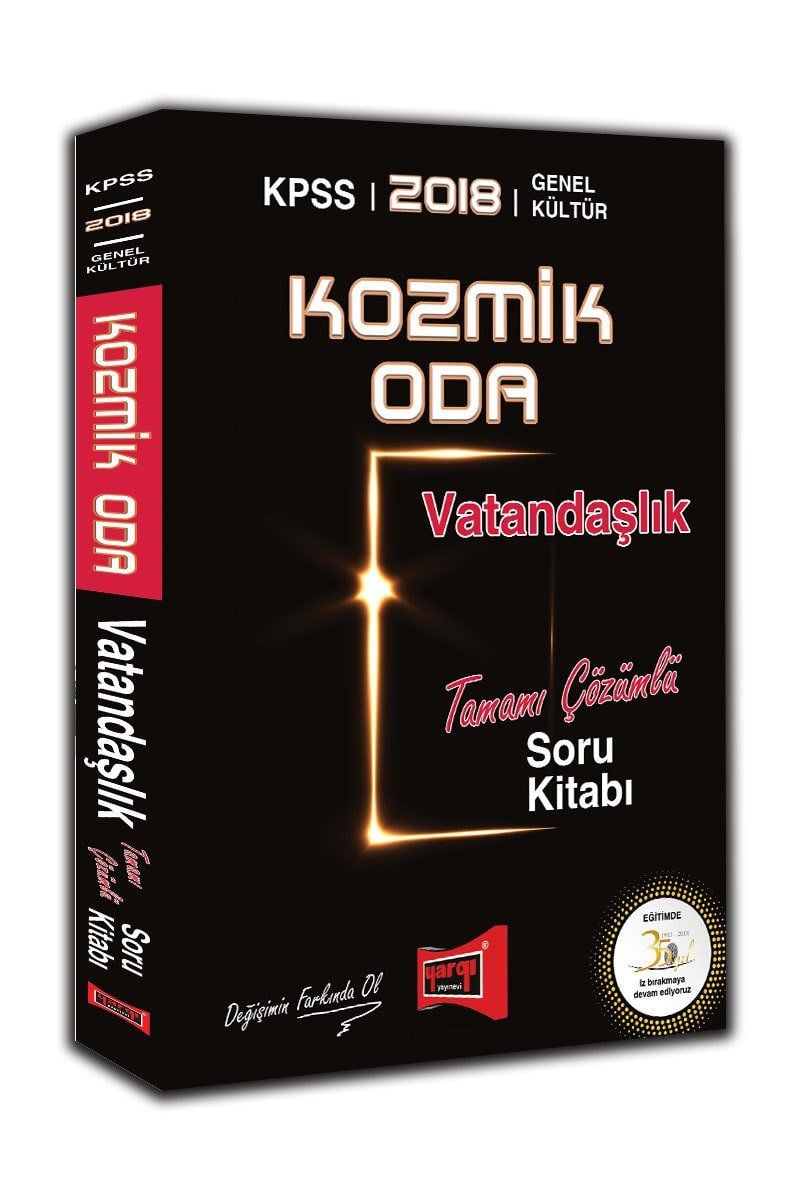 Yargı 2018 KPSS Kozmik Oda Vatandaşlık Soru Bankası Kitabı Çözümlü Yargı Yayınları