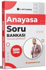 SÜPER FİYAT Uzman Kariyer KPSS Anayasa Vatandaşlık Baba Zümre Soru Bankası Çözümlü - Mehmet Akif Sarıbaş Uzman Kariyer Yayınları