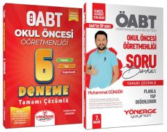 Yönerge ÖABT Okul Öncesi Soru + 6 Deneme 2 li Set - Muhammet Güngör Yönerge Yayınları