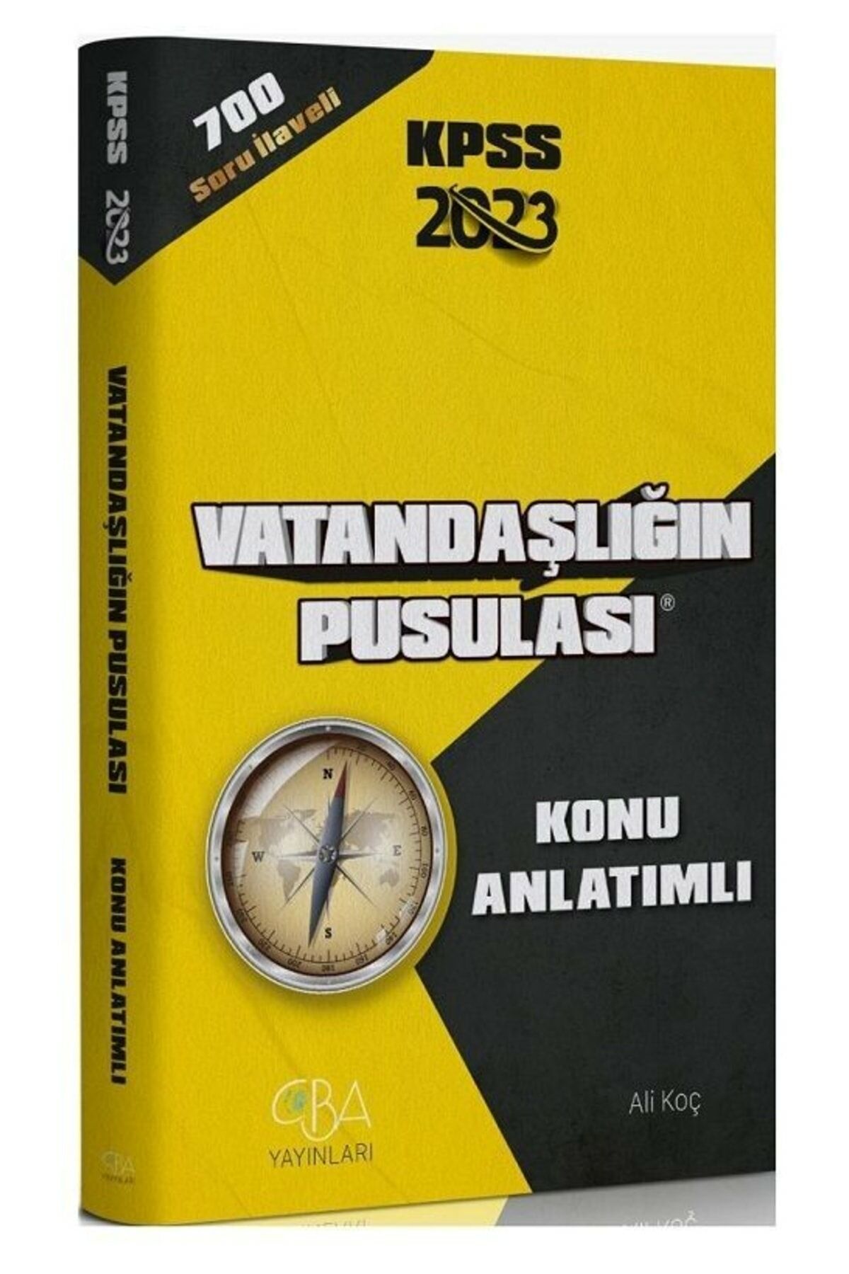 Cba Yayınları 2023 Kpss Vatandaşlık Vatandaşlığın Pusulası Konu Anlatımı - Ali Koç Cba Yayınları