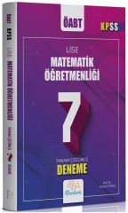 SÜPER FİYAT CBA Yayınları ÖABT Lise Matematik Öğretmenliği 7 Deneme Çözümlü - Danyal Soybaş CBA Yayınları