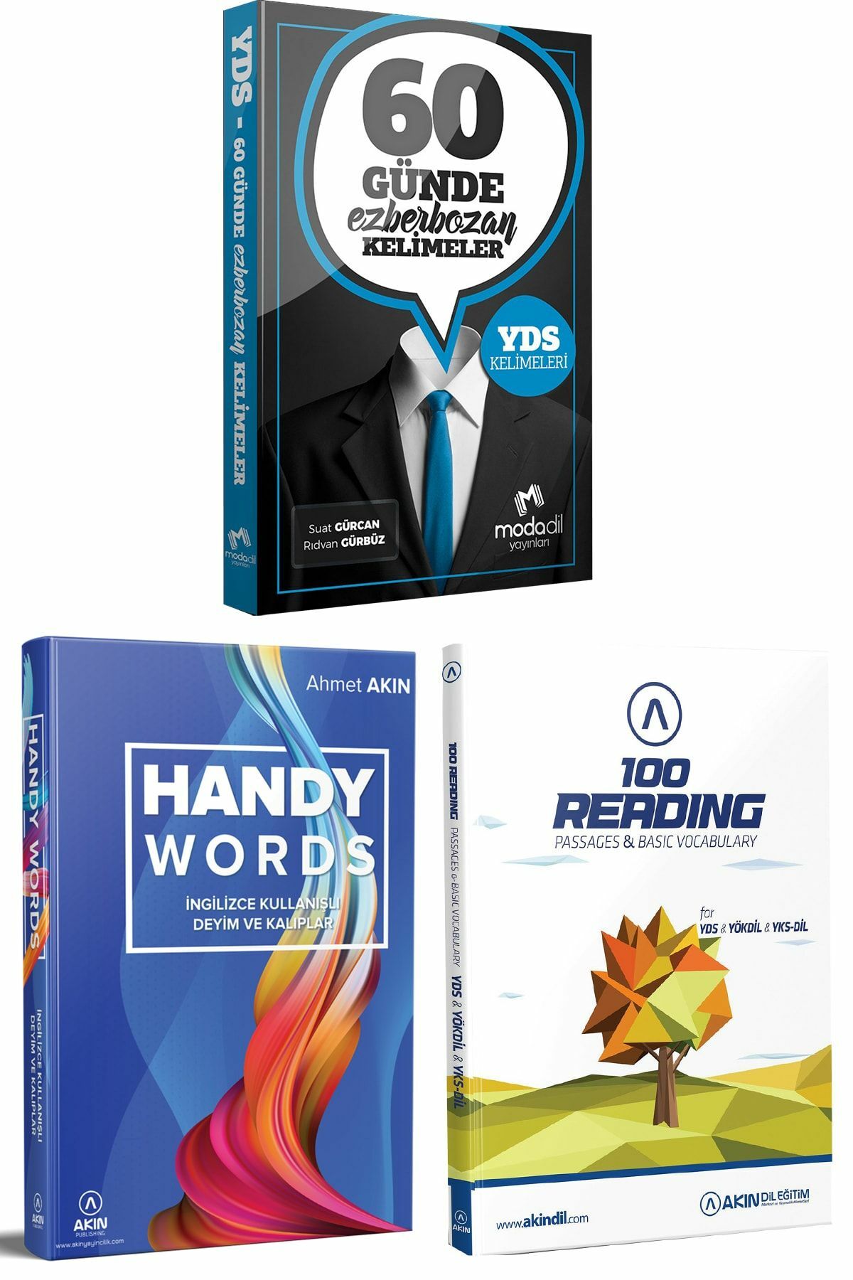 Handy Words + 100 Reading + Modadil Yds 60 Günde Ezberbozan Kelimeler