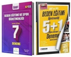 SÜPER FİYAT CBA + Paragon ÖABT Beden Eğitimi BESYO 7+5 Deneme 2 li Set CBA + Paragon Yayınları