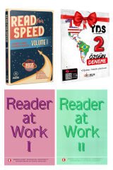 2024 Akın Dil  Read for Speed 1+ODTÜ Reader at Work 1+Reader at Work 2+2 YDS Deneme Hediye