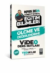 Yediiklim Yayınları Kpss 2024 Cüneyt İltuş ile Ölçme Ve Değerlendirme Video Ders Notları