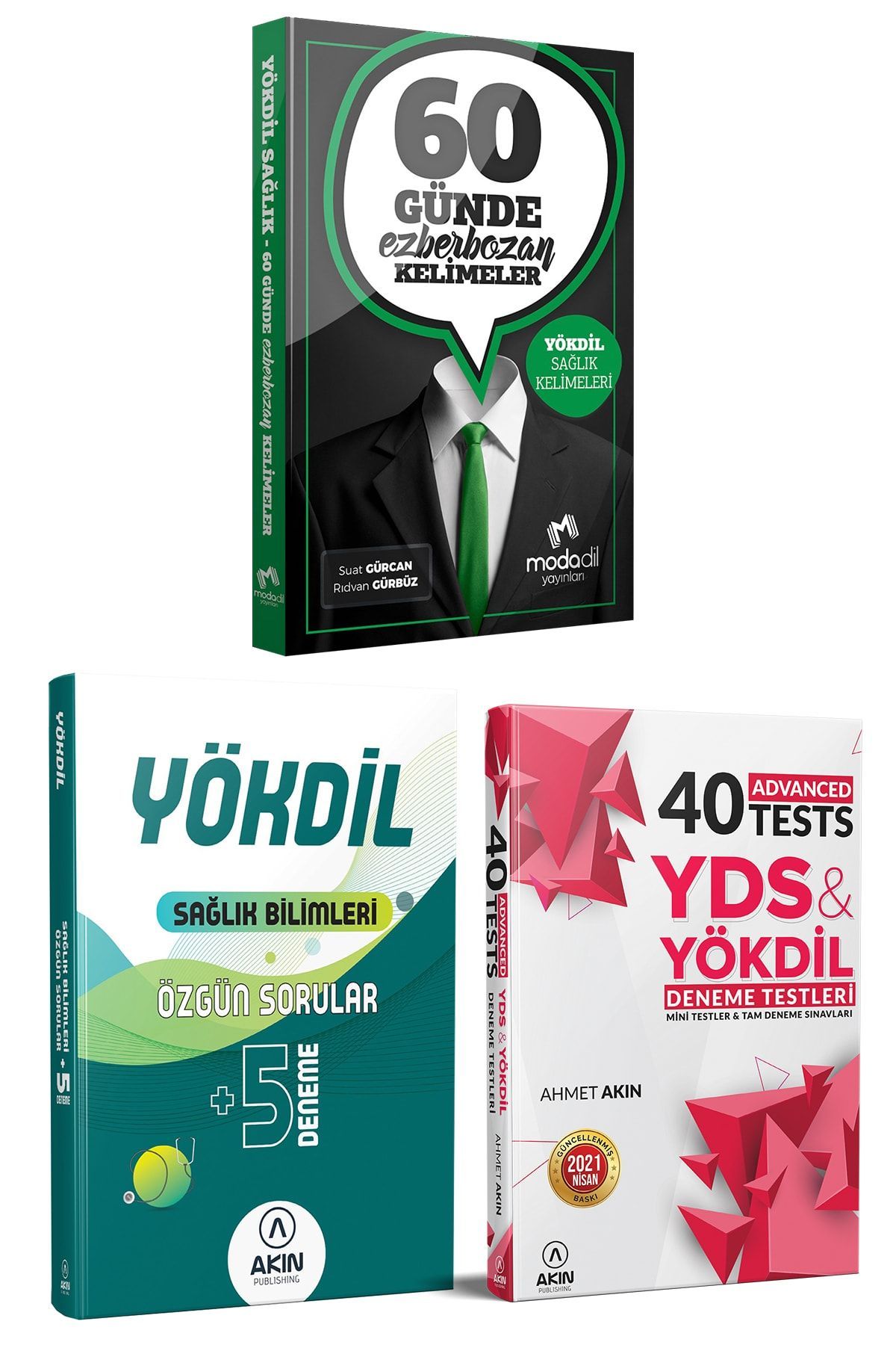 Modadil Yökdil Sağlık Ezberbozan Kelimeler+ 40 Advanced Tests+sağlık Özgün Sorular +5 Deneme