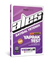 Yediiklim Yayınları Ales Sayısal Yetenek Çek Kopart Yaprak Test