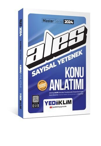 Yediiklim Yayınları 2024 Ales Sayısal Yetenek Konu Anlatım