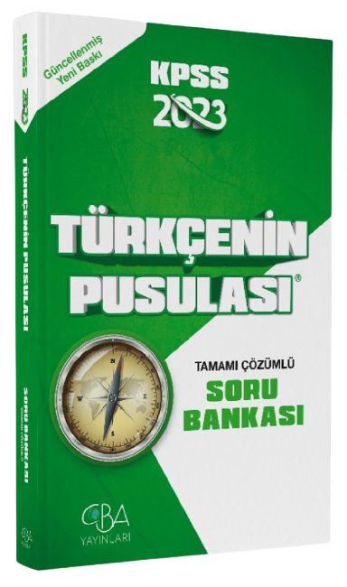 SÜPER FİYAT CBA Yayınları 2023 KPSS Türkçe Türkçenin Pusulası Soru Bankası Video Çözümlü CBA Yayınları