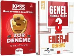 Yönerge + İndeks 2023 KPSS Genel Yetenek Genel Kültür Zor 3+3 Deneme 2 li Set Yönerge + İndeks Akademi Yayınları