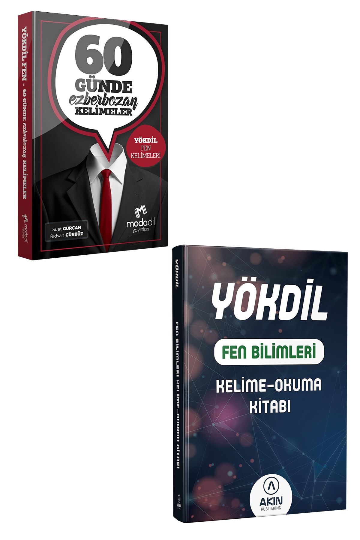 Modadil Yökdil Fen 60 Günde Ezberbozan Kelimeler + Fen Bilimleri Kelime-okuma Kitabı