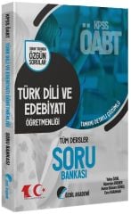 Özdil Akademi ÖABT Türk Dili ve Edebiyatı Öğretmenliği Soru Bankası Çözümlü - Yekta Özdil Özdil Akademi Yayınları