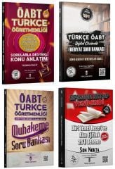 Türkçe ÖABTDEYİZ ÖABT Türkçe Konu + Soru + 20 Deneme 4 lü Set - Enes Kaan Şahin Türkçe ÖABTDEYİZ