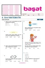 6. Sınıf Matematik Çek Kopar Test