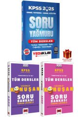 2025 Yediiklim GYGK Soru Yağmuru Tüm Dersler+Yargı GY Soru Bankası+GK Soru Bankası+Hediye