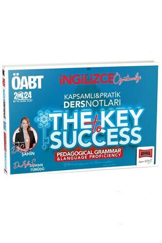 Yargı Yayınları 2024 ÖABT İngilizce Öğretmenliği The Key To Success Pedagogical Grammar And Language Proficiency Kapsamlı Ders