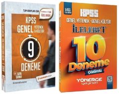 SÜPER FİYAT Uzman Kariyer + Yönerge KPSS Genel Yetenek Genel Kültür 9+10 Deneme 2 li Set Uzman Kariyer + Yönerge Yayınları