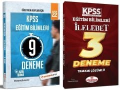 SÜPER FİYAT Uzman Kariyer + Yönerge KPSS Eğitim Bilimleri 9+3 Deneme 2 li Set Uzman Kariyer + Yönerge Yayınları