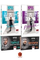 2025 Yargı KPSS Türkçe Deneme+Matematik Deneme+Türkçe+Matematik Video Ders Notları+Hediye