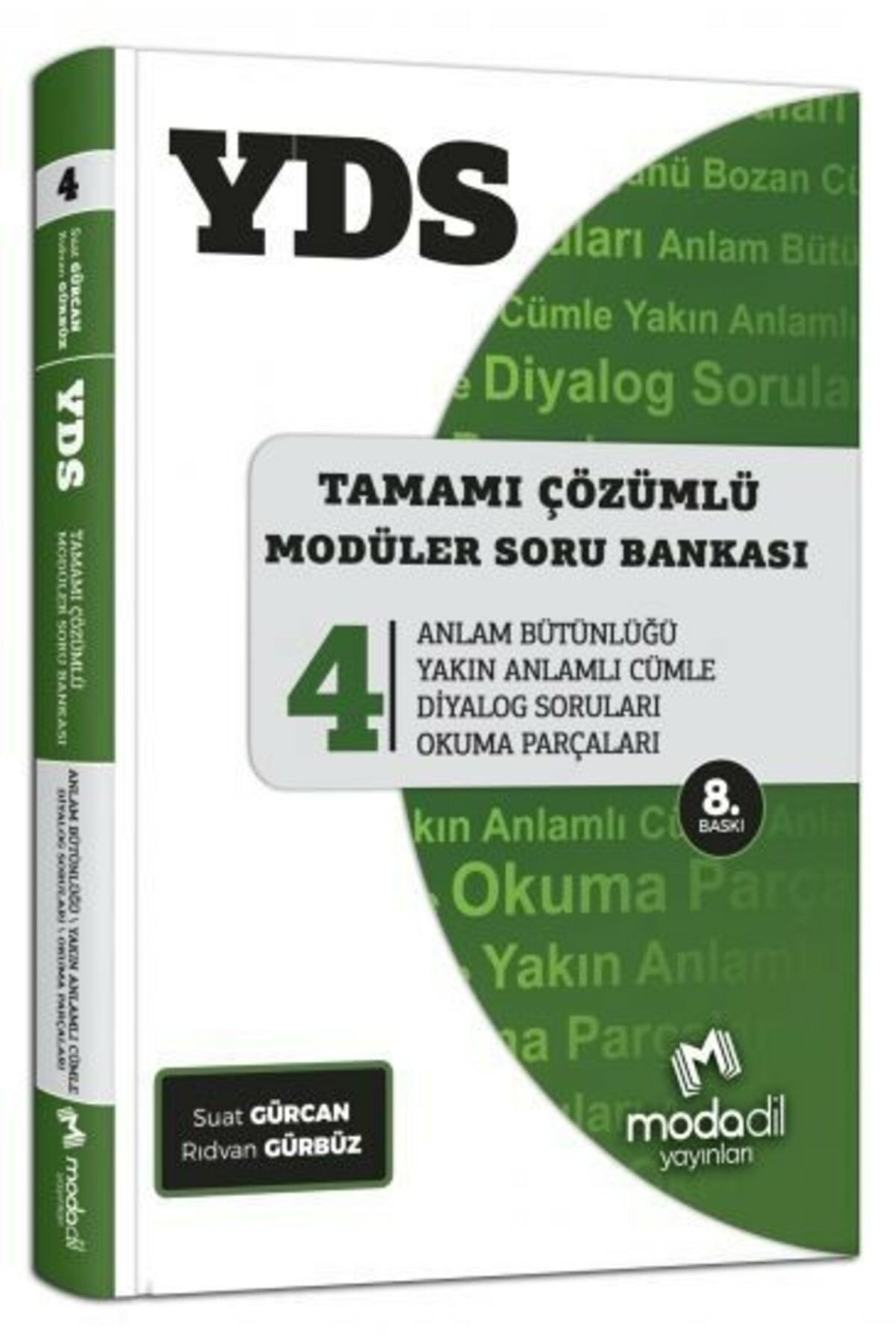 Modadil Yayınları Yds Tamamı Çözümlü Soru Bankası Serisi 4