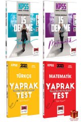 2025 Yargı KPSS Türkçe Deneme+Matematik Deneme+Türkçe Matematik Yaprak Testler+Hediye