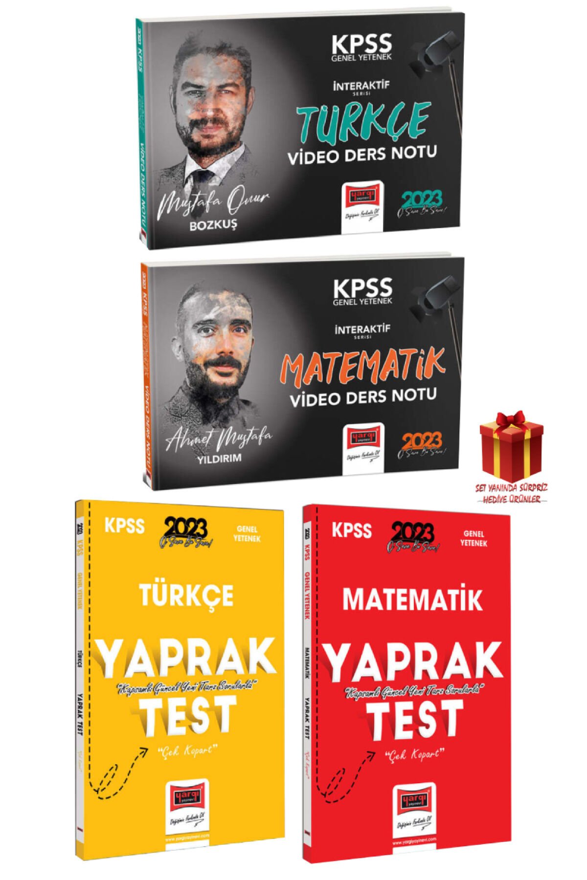 Yargı KPSS Türkçe Video Ders Notu+Matematik Video Ders Notu+Türkçe Yaprak Test+Mat Yaprak Test+Hediy