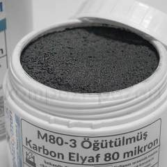 M80-3 Öğütülmüş Karbon Elyaf - 80 mikron
