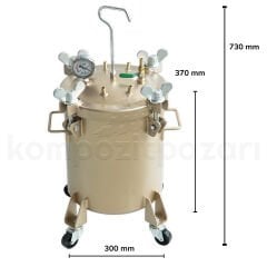 Reçine Kaçış Kabı 20 L