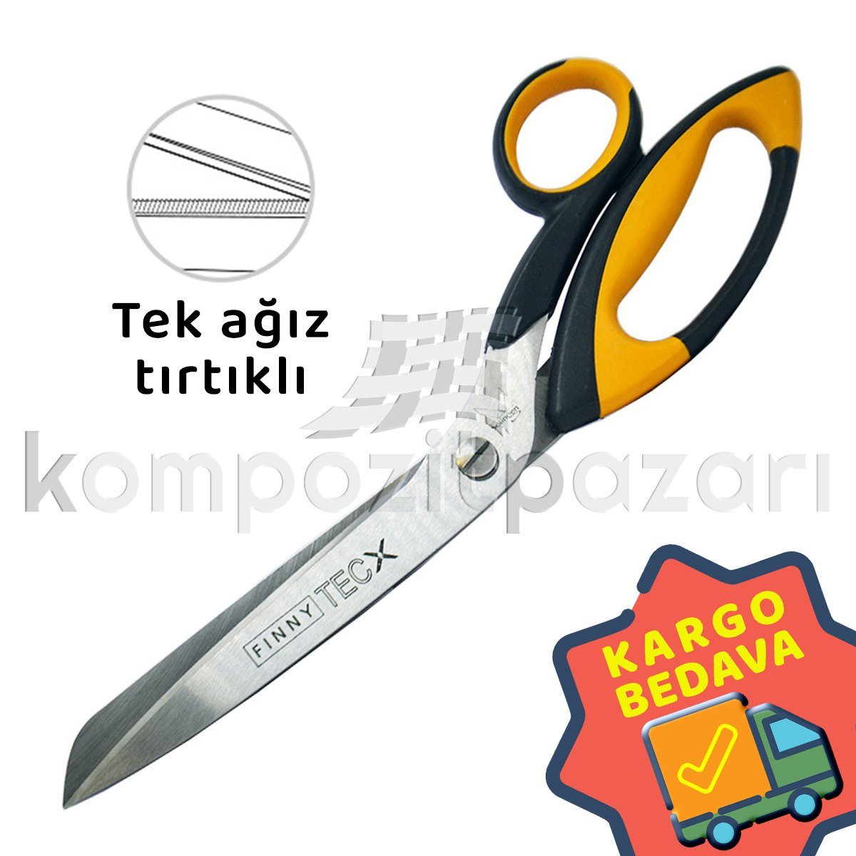 Elyaf Makası 20 cm - 734520